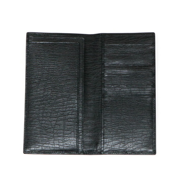 Gucci Continental Wallet Leather Long Bifold Flap Card Slots Black - Picture 8 of 8